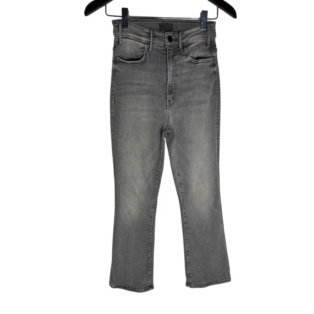 Mother The Hustler Ankle Barely There Washed Black Grey-sz 24 - Picture 4 of 14
